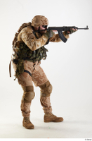  Photos Robert Watson Army Czech Paratrooper Poses aiming gun crouching standing 0006.jpg
